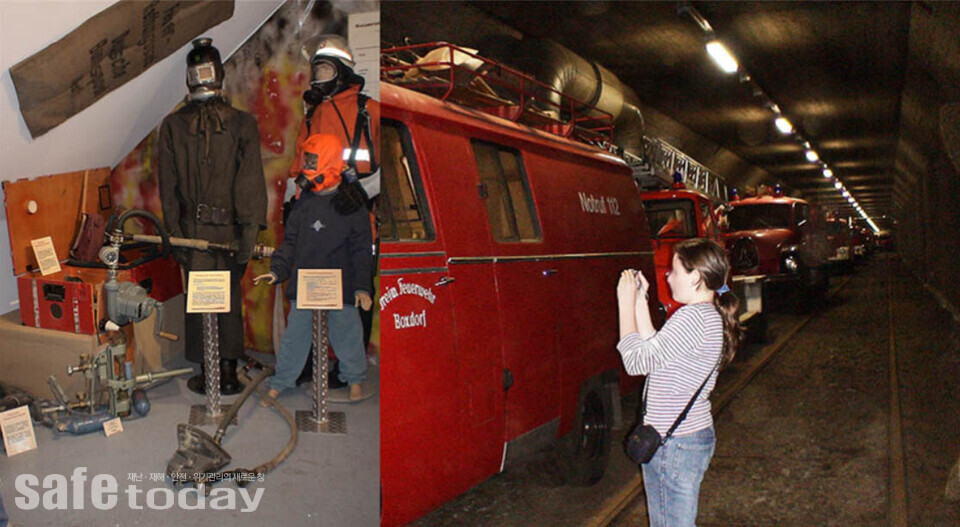 사진 11 - 뉘른베르크 소방서 전시관 및 별도 지하 차량 보관소
