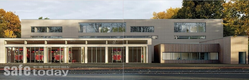 그림 7. 신축공사 중인 제4소방구급센터 조감도