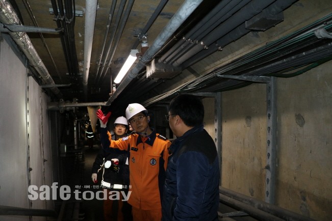 정부 디지털트윈 기반 지하공동구 재난관리 플랫폼 구현